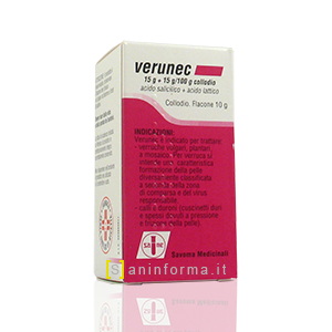 Verunec 15g  + 15g/100 g collodio