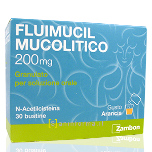 Fluimucil mucolitico bustine 200 mg