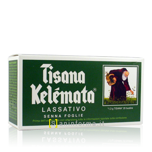 Tisana Kelemata Lassativo Senna Foglie