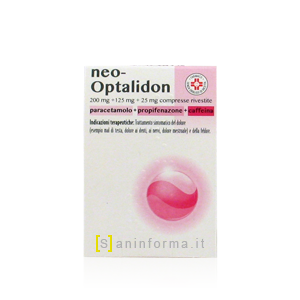 Neo-Optalidon 200mg+125mg+25mg Compresse Rivestite