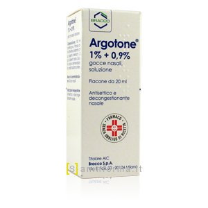 Argotone 1% + 0,9% Gocce Nasali, Soluzione