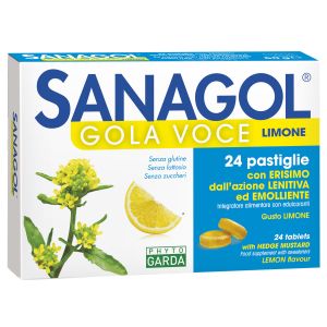 911974893 Named Sanagol Gola Voce Gusto Limone 24 pastiglie