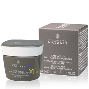 Nature's Hematite Crema Viso Anti Age e Dopobarba