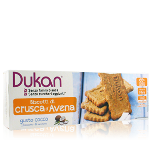 Dukan Biscotti di Crusca d'Avena Gusto Cocco