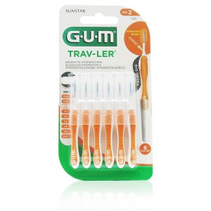 Gum Trav-Ler Scovolini 0,9 MM ISO 2 