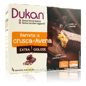 Dukan Barrette di Crusca d'Avena Extra Golose