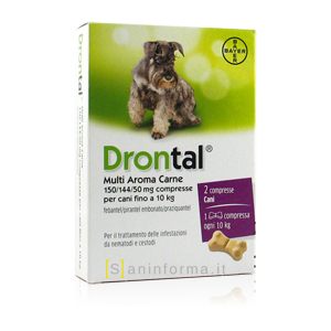 Drontal Multi Aroma Carne 2 Compresse