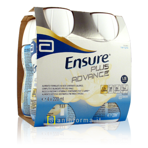 Ensure Plus Advance Gusto Vaniglia