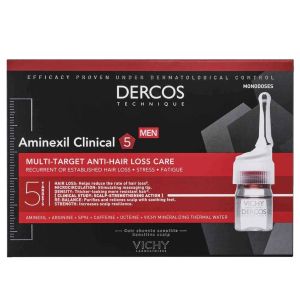 971070709 Vichy Dercos Aminexil Intensive 5 Trattamento Uomo 42 Fiale