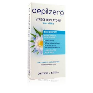 Depilzero Strisce Depilatorie Viso E Bikini