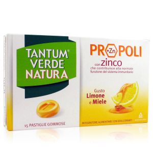 Tantum Verde Pastiglie Gommose Gusto Limone e Miele