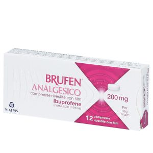 042386058 Brufen Analgesico 12 Compresse 200 mg