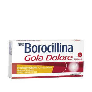 035760103 Neo Borocillina Gola Dolore Pastiglie Gusto Limone e Miele