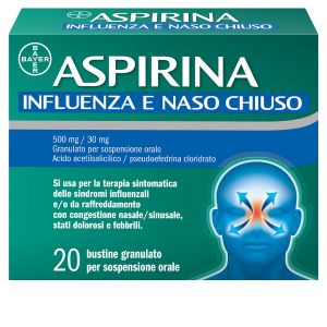 046967028 Aspirina Influenza Naso Chiuso Sospensione Orale