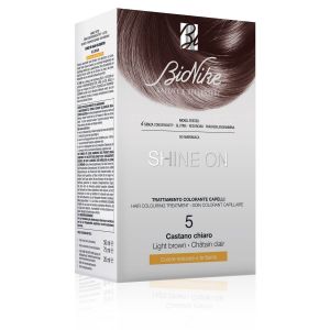 BioNike Shine On Trattamento Colorante Capelli 5 Castano Chiaro