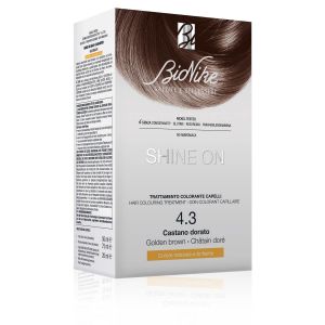 BioNike Shine On Trattamento Colorante Capelli 4.3 Castano Dorato