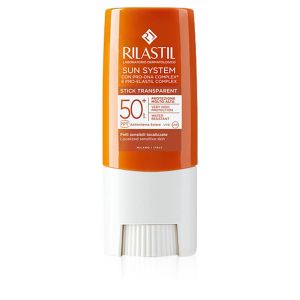 Rilastil Sun System Stick Trasparente Zone Sensibili SPF 50+