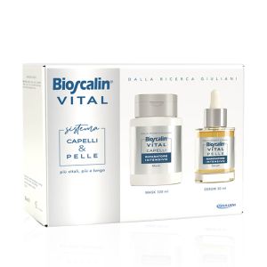 Bioscalin Vital Sistema Cofanetto Capelli&pelle Maschera + Siero Viso e Collo minsan 983679539