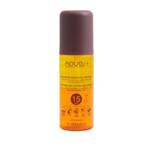 947243147 Rougj Solare Bifasico Spf15 Con Attivatore Di Melanina 100 ml