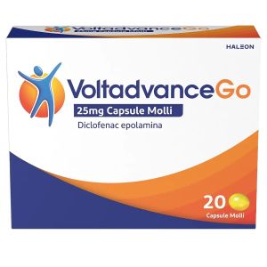 047665068 Voltadvance Go 25 mg 20 Capsule Molli