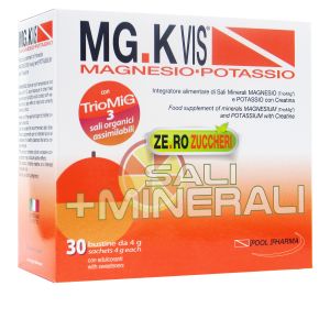 942602689 MG.K Vis Magnesio-Potassio Ze.ro Zuccheri Gusto Arancia 30 bustine