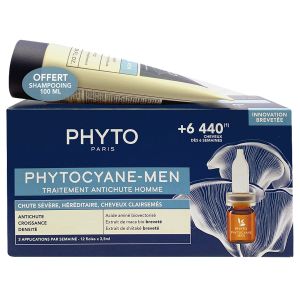 985980465 Phytocyane Set Anti-Caduta Progressiva Dei Capelli Uomo