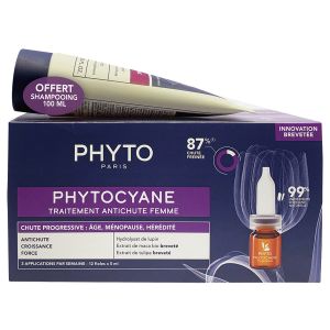 985980453 Phytocyane Set Anti-Caduta Progressiva Dei Capelli Donna