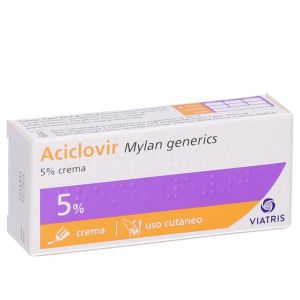 034738017 Aciclovir Mylan Generics 5% Herpes Tubo 3 g