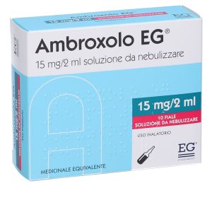 034741013 Ambroxolo EG 10 Fiale Da Nebulizzare