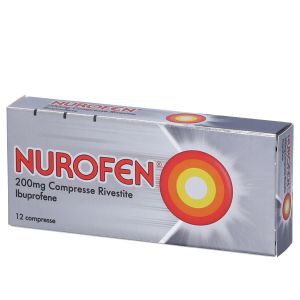 025634015 Nurofen 200 mg 12 Compresse Rivestite