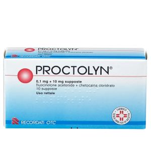 021925045 Proctolyn 0,1 mg + 10 mg 10 Supposte