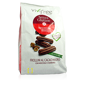 Vivifree Frollini Al Cacao Magro Senza Glutine