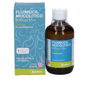 034936157 Fluimucil Mucolitico Sciroppo 600 mg Aroma Fragola