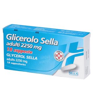 29797115 Glicerolo Sella 18 Supposte Adulti 2250 mg