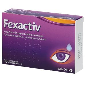 043904010 Fexactiv Collirio Soluzione 10 Contenitori Monodose