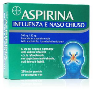 Aspirina Influenza e Naso Chiuso