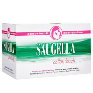 934507702 Saugella Cotton Touch 10 Assorbenti Post-Partum