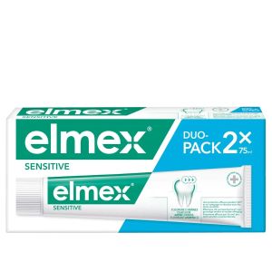 980248429 Elmex Sensitive Duo Dentifricio 75 ml + 75 ml
