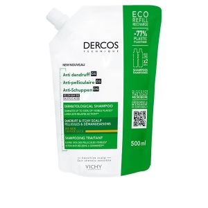 987674583 Vichy Dercos Shampoo Trattante Anti-Forfora DS Refill 500 ml