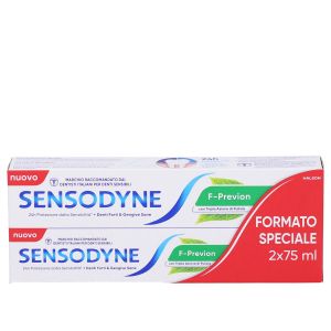 987776349 Sensodyne F-Previon Fresh Mint Formato Speciale 2 x 75 ml